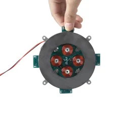 Magnetic Levitation Module DIY Maglev Furnishing Articles Kit Precise 500g Digital Movement Module with LED Light
