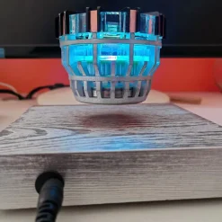 Magnetic Levitation Reactor with Light and Wooden Base Creative Sci-Tech Model