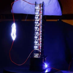 Marx Generator Kit 10 Stage High Voltage DIY Lightning Experiment Educational Model - Enginediy