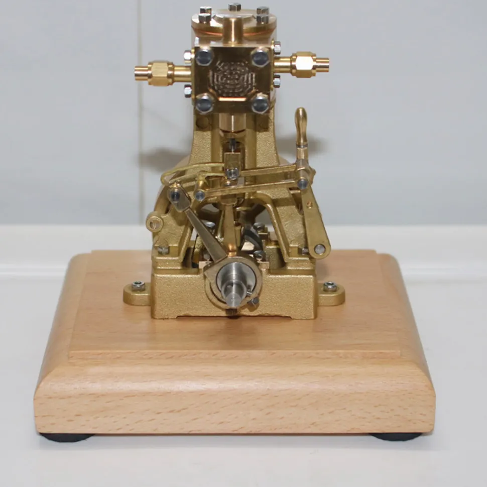 M31B 1.85CC Mini Retro Vertical Single-cylinder Reciprocating Double-acting Steam Engine Model Toys