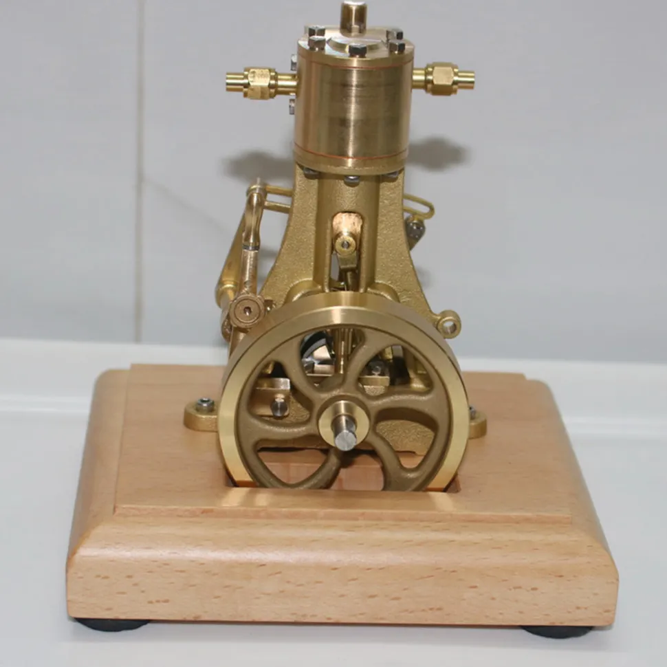 M31B 1.85CC Mini Retro Vertical Single-cylinder Reciprocating Double-acting Steam Engine Model Toys