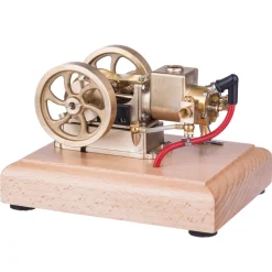M17B 1.6cc Mini 4 Stroke Micro Horizontal Water-cooled Gasoline Engine Internal Combustion Engine Model - Speed Adjustable