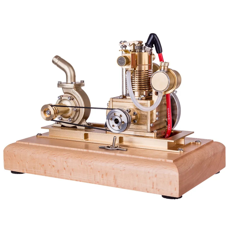 M16C 1.6cc Mini 4 Stroke Gasoline Engine Model Vertical Air-cooled Single-cylinder Internal Combustion Engine Model with Vane Pump