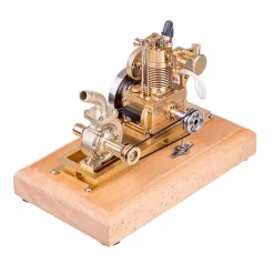 M16 1.6cc Mini 4 Stroke Gasoline Engine Model Vertical Air-cooled Single-cylinder Engine with Wooden Base