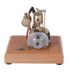 M16 1.6cc Mini 4 Stroke Gasoline Engine Model Vertical Air-cooled Single-cylinder Engine with Wooden Base