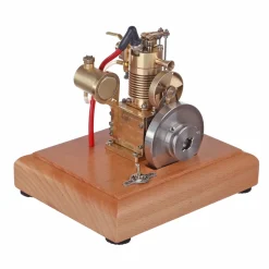 M16 1.6cc Mini 4 Stroke Gasoline Engine Model Vertical Air-cooled Single-cylinder Engine with Wooden Base