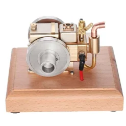 M12 1.6cc Mini 4 Stroke Retro Water-cooled Gasoline Gas Engine for Gift Collection