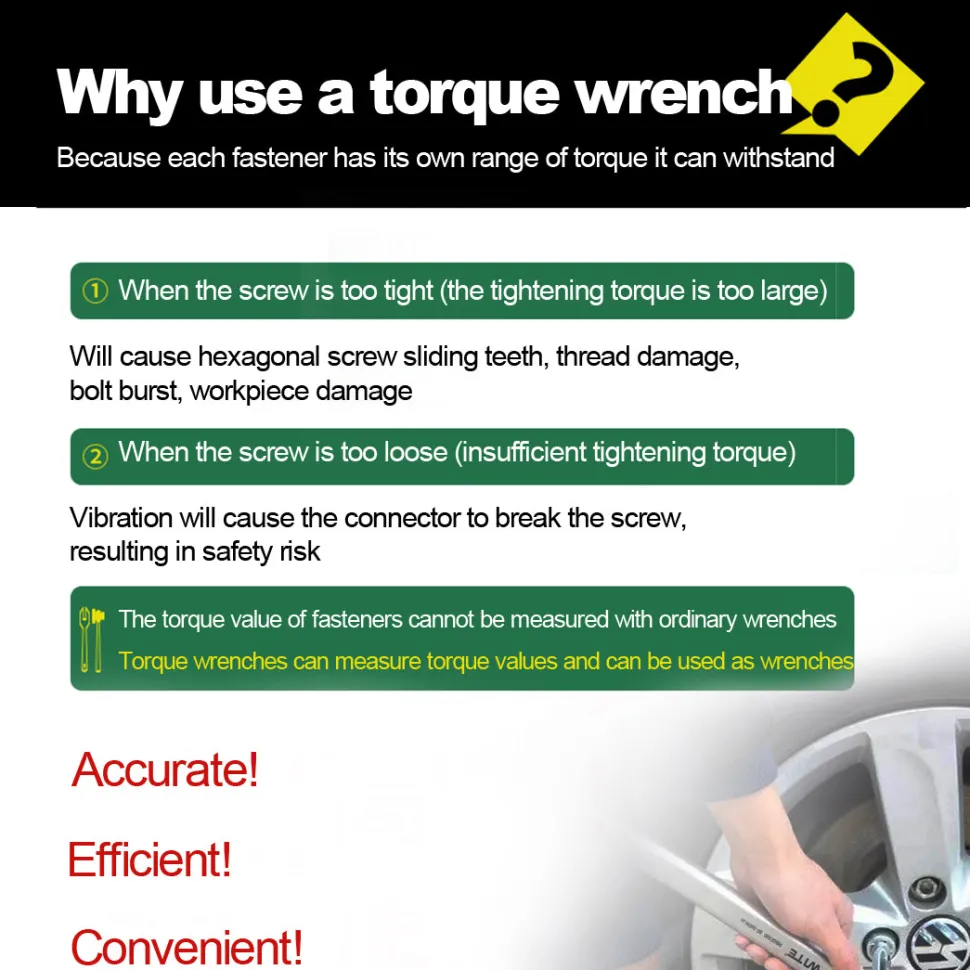 Mechanical Adjustable Torque Wrench Tools Set (14PCS)