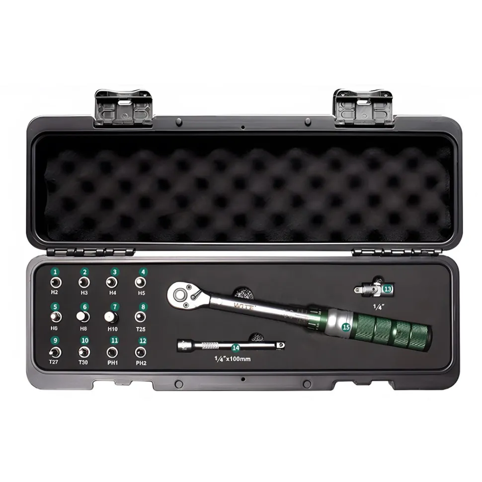 Mechanical Adjustable Torque Wrench Tools Set (14PCS)
