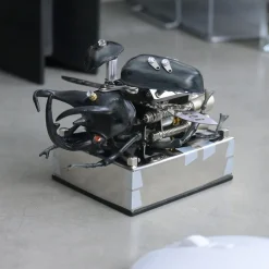 Mechanical Beetle Dynamic Mini V8 Simulation Insect Engine