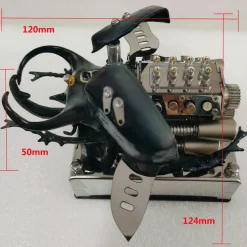 Mechanical Beetle Dynamic Mini V8 Simulation Insect Engine
