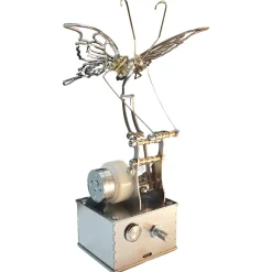 Mechanical Bionic Butterfly 3D Metal Puzzle DIY Kinetic Sculpture Model
