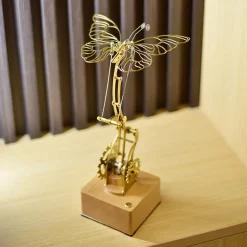 Mechanical Butterfly Dynamic 3D DIY Mechanical Metal Butterfly Model Kit for Kids, Teens, and Adults