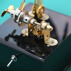 Mechanical 3D DIY Dynamic Butterfly Metal Model Building Kits with Music Box