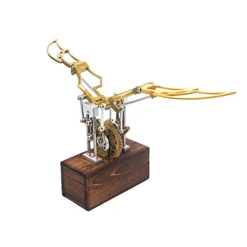 Mechanical Flapping Wings Dynamic 3D DIY Mechanical Metal Ornithopter Model Kit