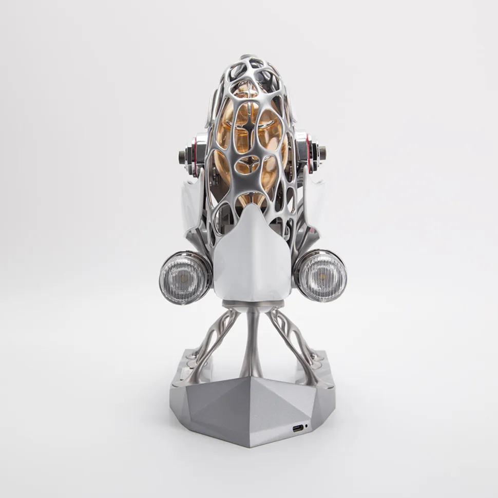 Mechanical Nautilus 3D Metal Model Building Kits with LED Light