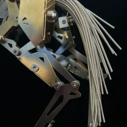 Mechanical Running Horse 3D Metal Puzzle Kinetic Horse Assembly Model Kit 300PCS