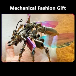 Mechanical Wasp 3D Metal DIY Assembly Model Kit Toy 180PCS