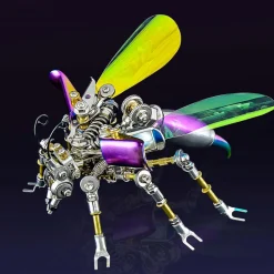 Mechanical Wasp 3D Metal DIY Assembly Model Kit Toy 180PCS