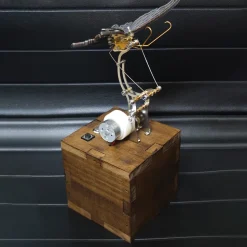Mechanic BF‑01 Bionic Butterfly Dynamic Art Music Box – 3D Metal Movement DIY Assembly Model