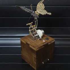 Mechanic BF‑01 Bionic Butterfly Dynamic Art Music Box – 3D Metal Movement DIY Assembly Model