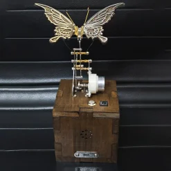 Mechanic BF‑01 Bionic Butterfly Dynamic Art Music Box – 3D Metal Movement DIY Assembly Model
