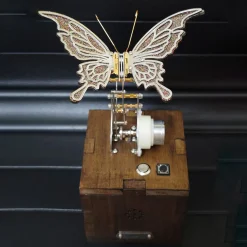 Mechanic BF‑01 Bionic Butterfly Dynamic Art Music Box – 3D Metal Movement DIY Assembly Model