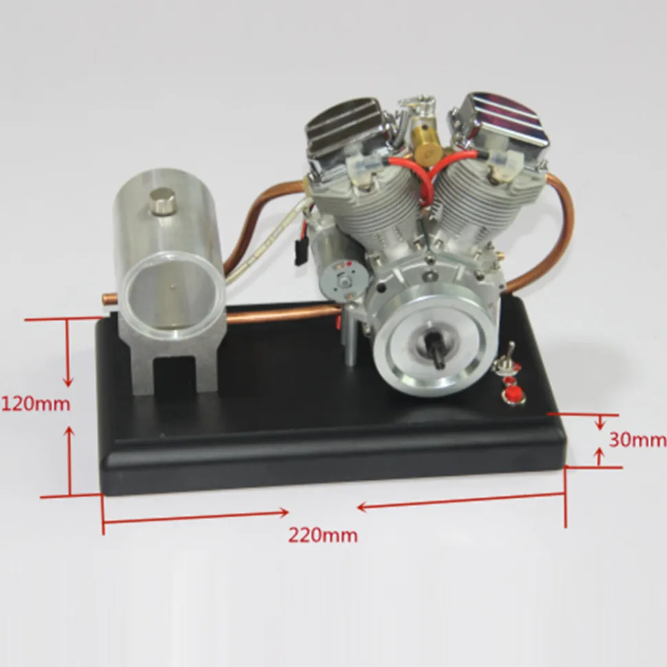 Metal Base for CISON FG-9VT V-twin Engine - CISON Original