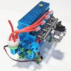 Metal Fixed Base with Water Cooled Parts for 32CC Inline Four-cylinder Water-cooled Gasoline Engine