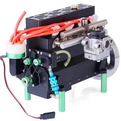 Metal Fixed Base with Water Cooled Parts for 32CC Inline Four-cylinder Water-cooled Gasoline Engine