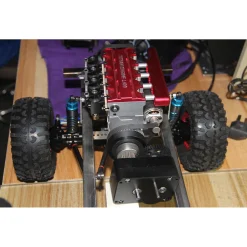Metal Gearbox with Reverse Neutral Forward Gear for TOYAN Engine Modified Gasoline Powered Model Car