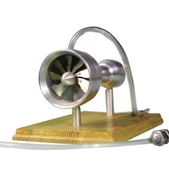 Metal Steam Turbine Engine Model Science Experiment Desktop Engine Model - Enginediy