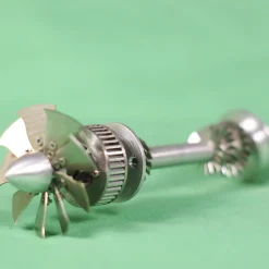 Metal Steam Turbine Engine Model Science Experiment Desktop Engine Model - Enginediy