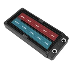 Metal Water Cooling Radiator for TOYAN FS-V800WGPC V8 Gasoline Engine Model