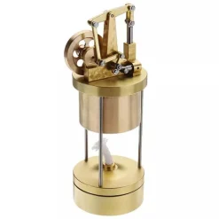 Microcosm M88 Mini Steam Engine Full Metal Live Steam Engine Model Kit Creative Gift Set