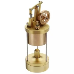 Microcosm M88 Mini Steam Engine Full Metal Live Steam Engine Model Kit Creative Gift Set