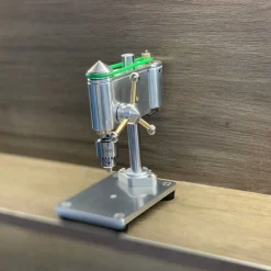 Mini Bench Drill DIY Tool Desktop Mechanical Bench Drilling Machine for Engine Model Crafts