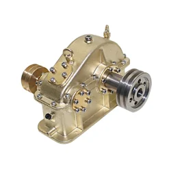 Mini Brass Gear Reducer for Steam Engine Internal Combustion Engine Model