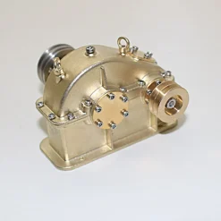 Mini Brass Gear Reducer for Steam Engine Internal Combustion Engine Model