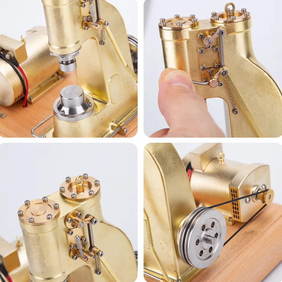 Mini Brass Piston Power Hammer Model Industrial Forging Machine