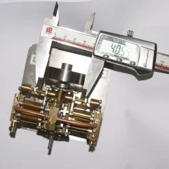 Mini 4 Cylinders Horizontally Opposed Steam Engine Model without Boiler for Model Ship Gift Collection - Enginediy