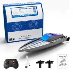 1/43 Mini 2.4G Dual Motor RC Speed Boat Dual Speed Modes Model