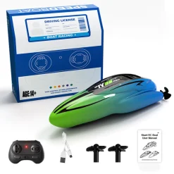 1/43 Mini 2.4G Dual Motor RC Speed Boat Dual Speed Modes Model