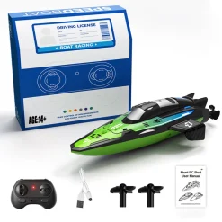 1/43 Mini 2.4G Dual Motor RC Speed Boat Dual Speed Modes Model