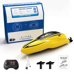 1/43 Mini 2.4G Dual Motor RC Speed Boat Dual Speed Modes Model