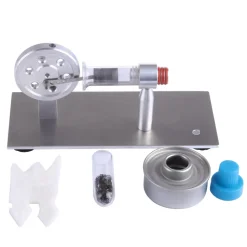 Mini Hot Air Stirling Engine Single Cylinder Engine Motor Model STEM Educational Toy - Enginediy