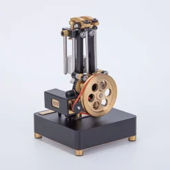 Mini Metal Four-Stroke Internal Combustion Engine Model for Educational Experimental Science Demonstration