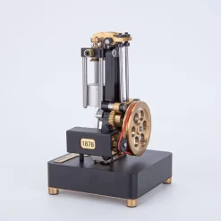 Mini Metal Four-Stroke Internal Combustion Engine Model for Educational Experimental Science Demonstration