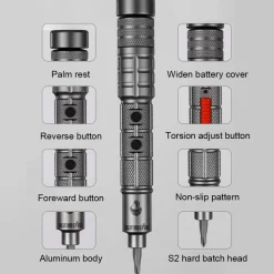 Mini Precision Electric Screwdriver Head Maintenance Tools DIY Tools Set for Models & Electronics