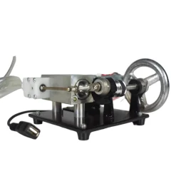 Mini Single Cylinder Horizontal Steam Engine Generator Model DIY Kit Set
